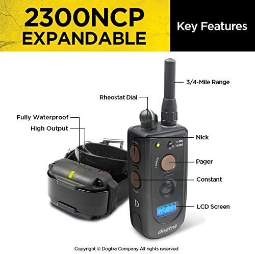 Dogtra 2300NCP Advanced Dog Remote Trainer - Unleash Your Dog's Potential