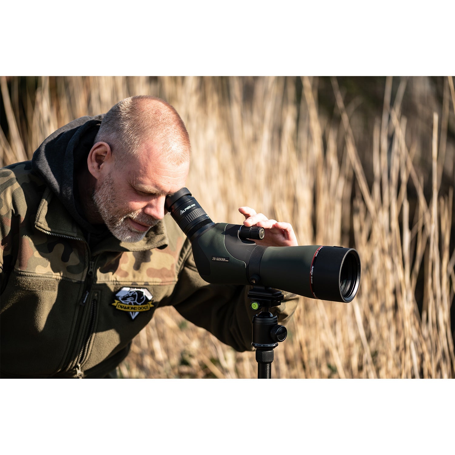 Alpen Apex XP 20-60x80 ED Waterproof Spotting Scope - Your Gateway to Crystal-Clear Views