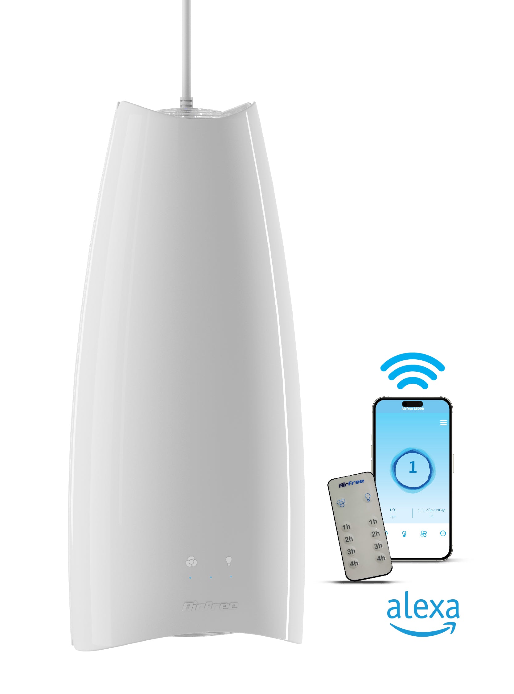 AirFree LAMP: The Elegant and Efficient Air Purifying Ceiling Lamp