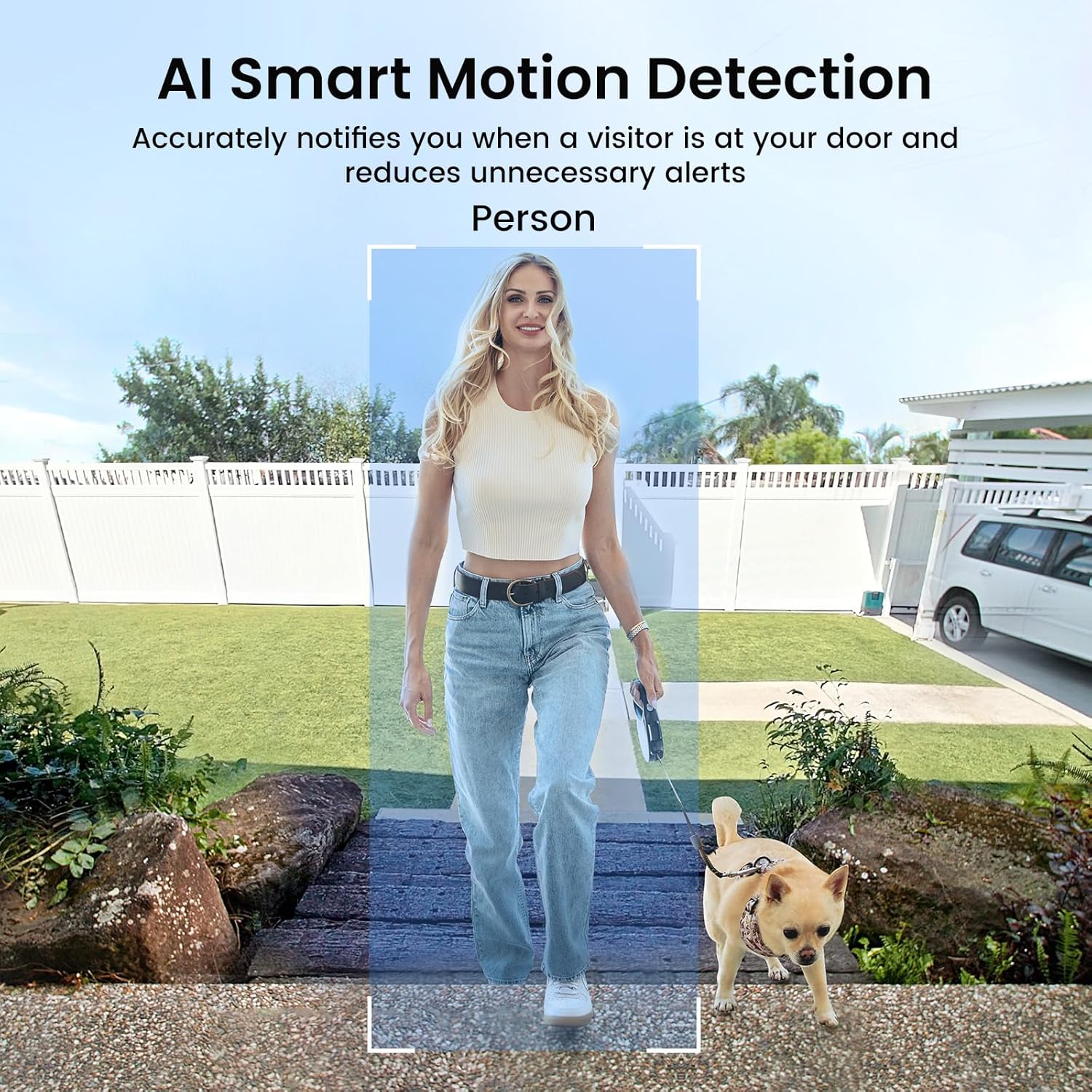 AOSU V8E Smart Wireless Video Doorbell - Your Home's Guardian