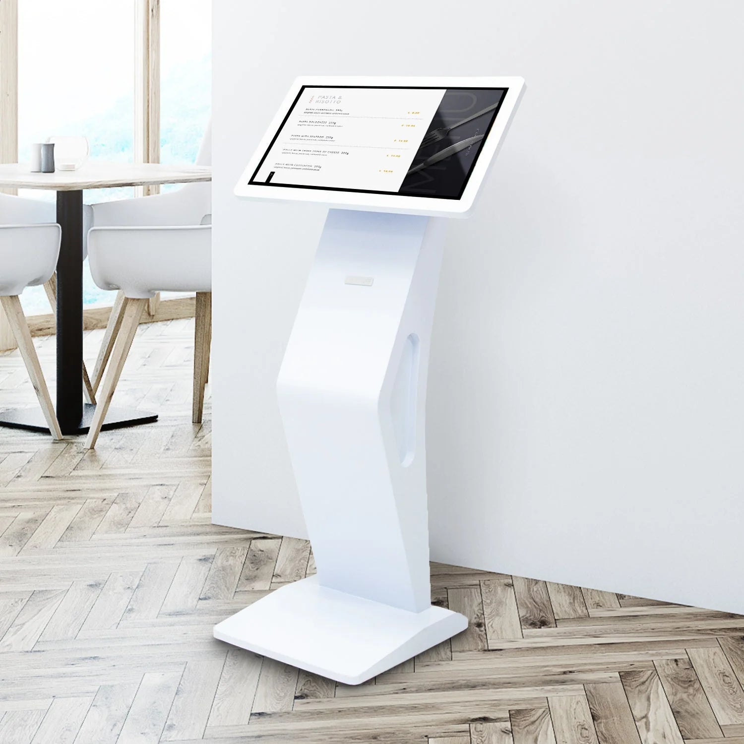 Revolutionary LEDscopic K-Design Touch Screen Kiosk for Computers